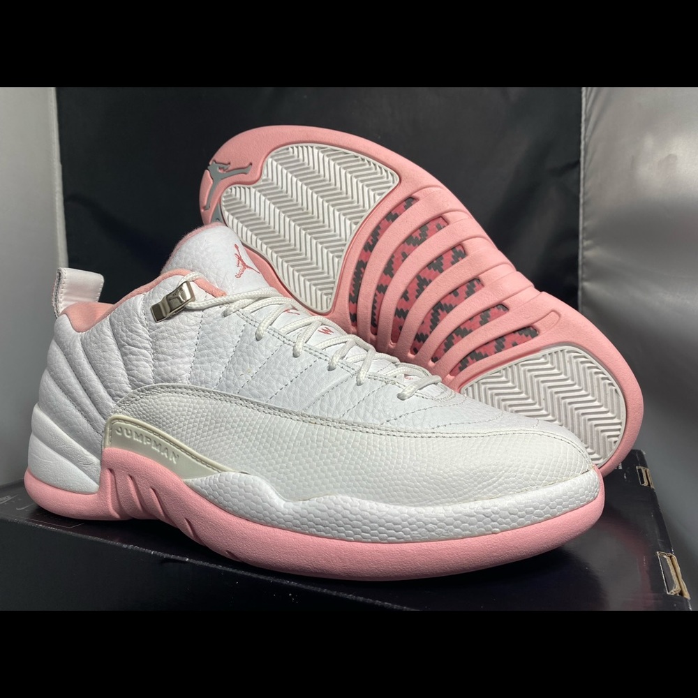 🚨SOLD🚨 VINTAGE 2004 WMNS Air Jordan 12 Low Real Pink Sz 10 308306 161🔥RARE